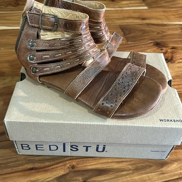 Bed Stu Shoes - Bed Stu Artemis leather sndl $125 in box